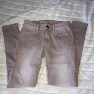 Dusty Rose Colored Jeans